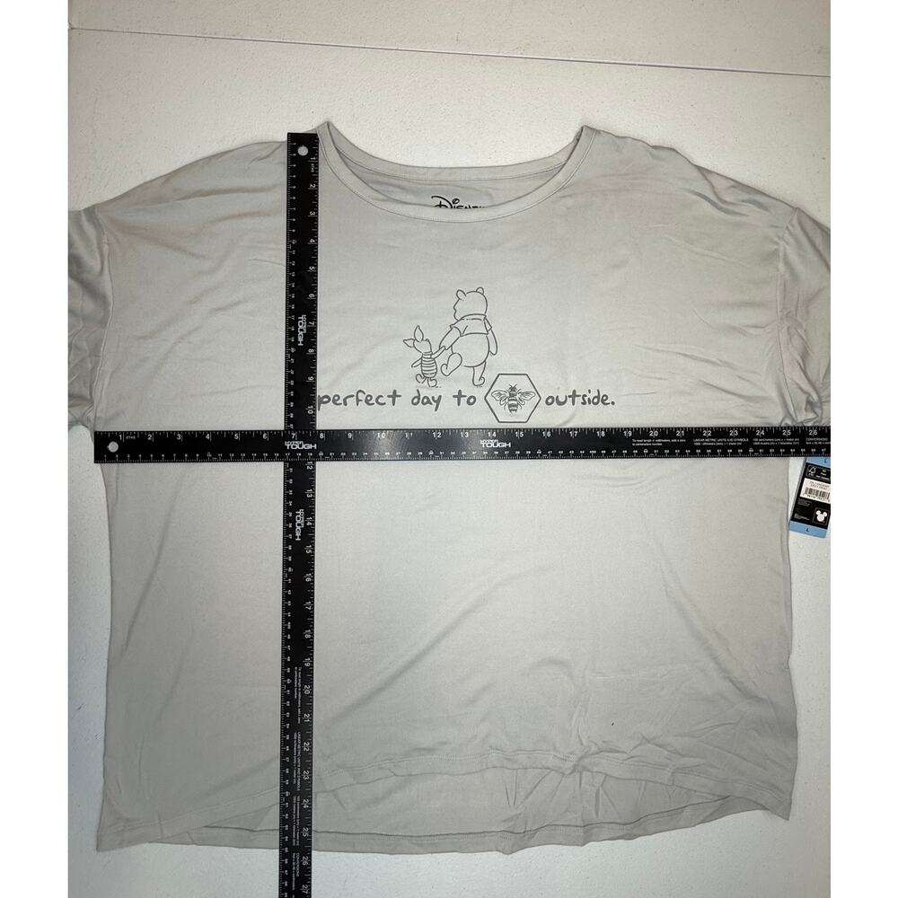 Women’s L (12/14) Disney Winnie the Pooh Bee & Honeycomb Pajama Set - Picture 3 of 8